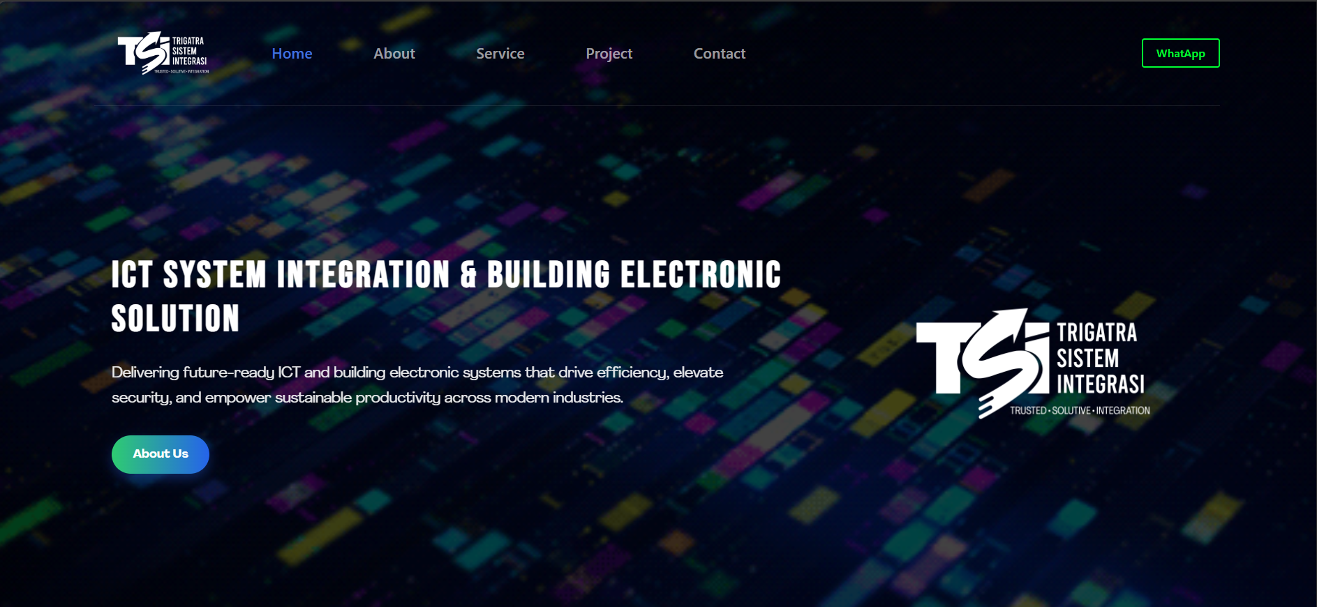 Web Company Profile & Landing Page